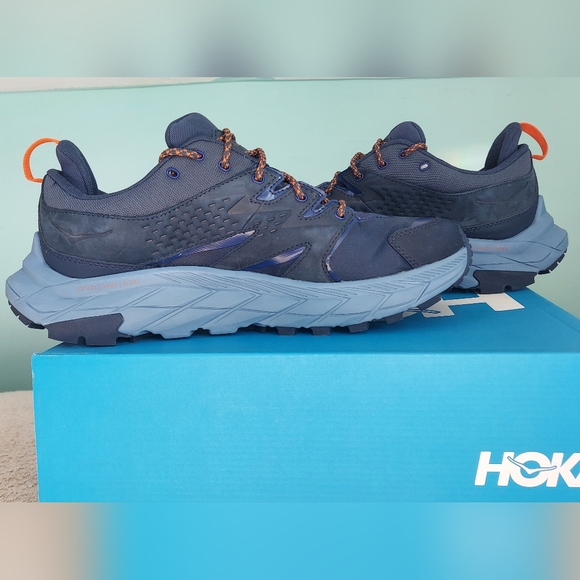 Hoka One One Men's Anacapa Low GTX Hiking Shoes Indigo Blue Size 11.5D NWT - Picture 5 of 15